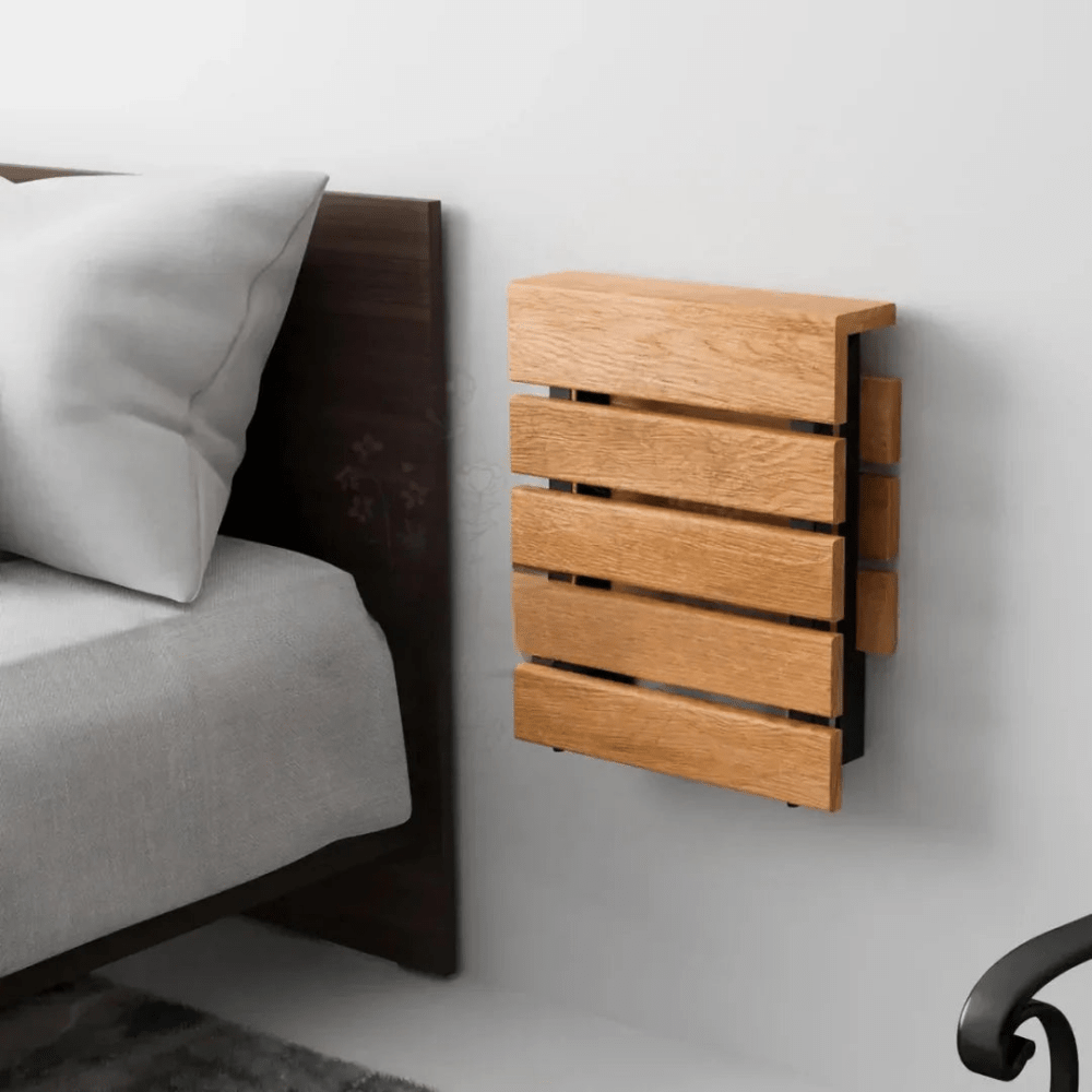 Natural Color Wood Folding Multifunctional Seat - myhomestore.com.pk