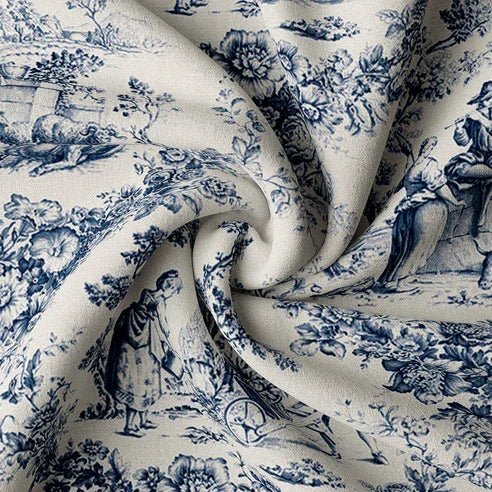 Navy Printed Bedding Duvet Set - myhomestore.com.pk