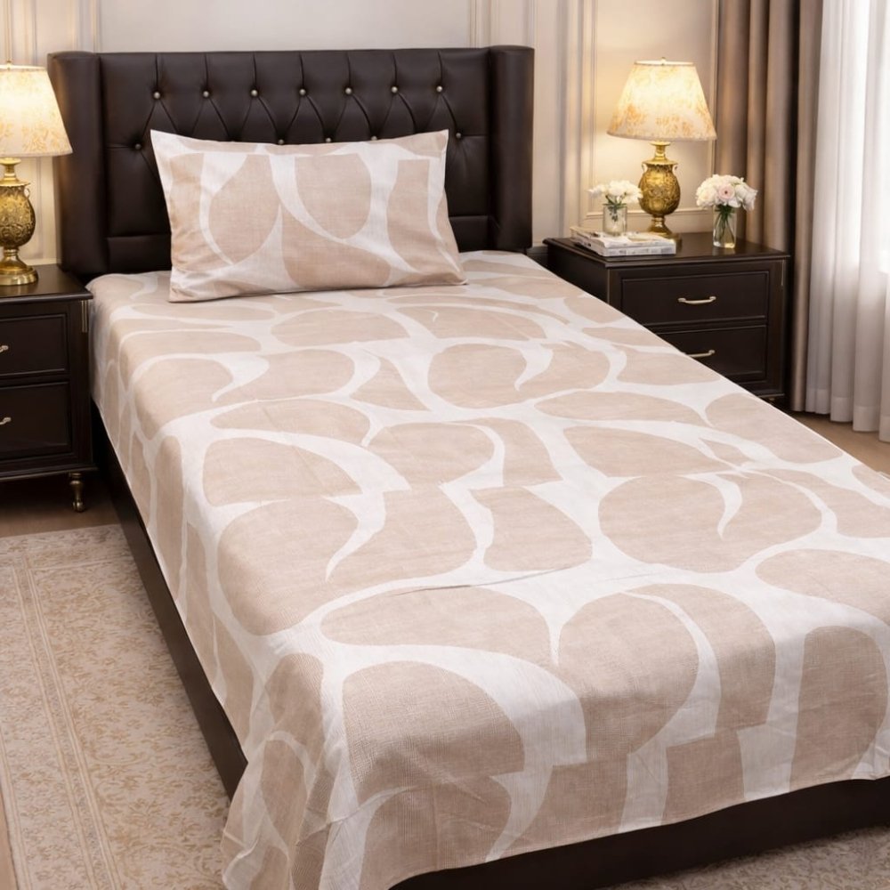 Pink Space Theme Kids Bed - sheet - myhomestore.com.pk