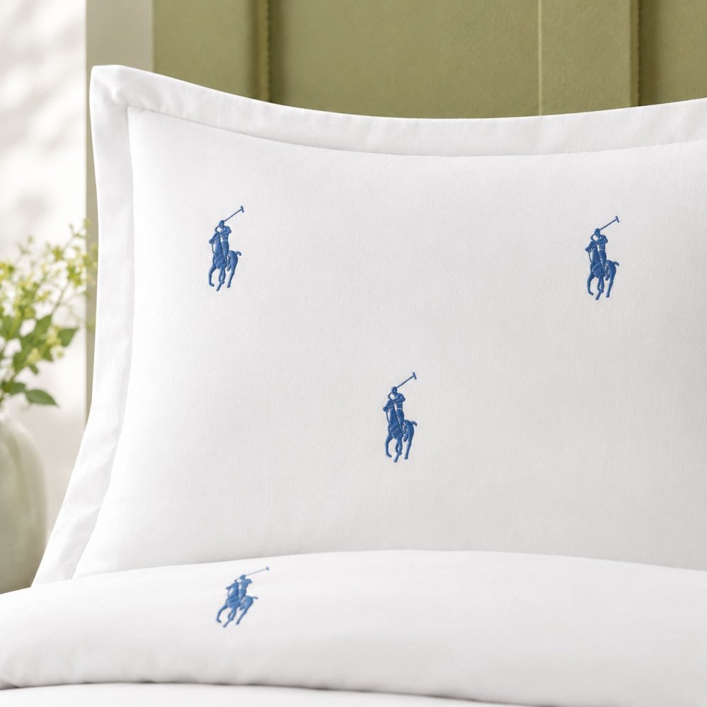 Polo Embroidered Luxury Bedding Set - myhomestore.com.pk
