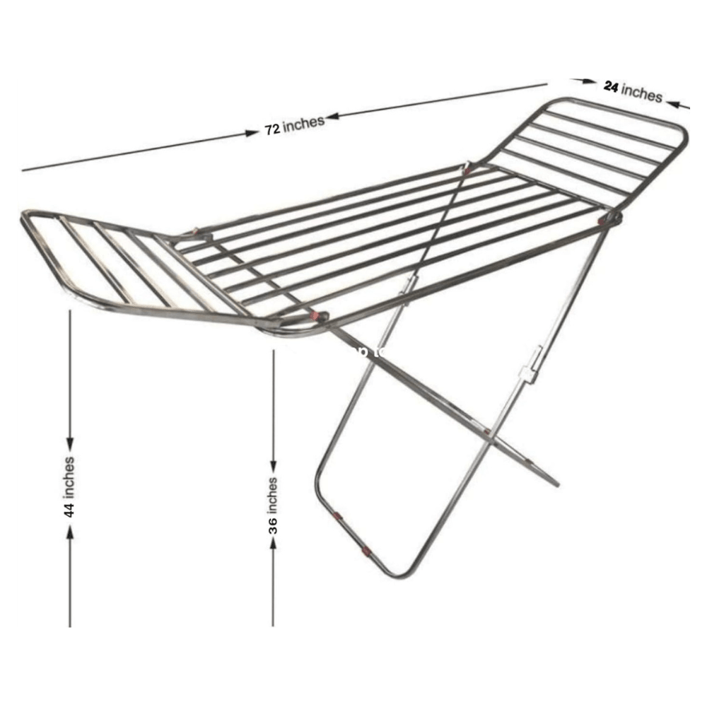 Premium Metal Folding Cloth Dryer Stand - myhomestore.com.pk
