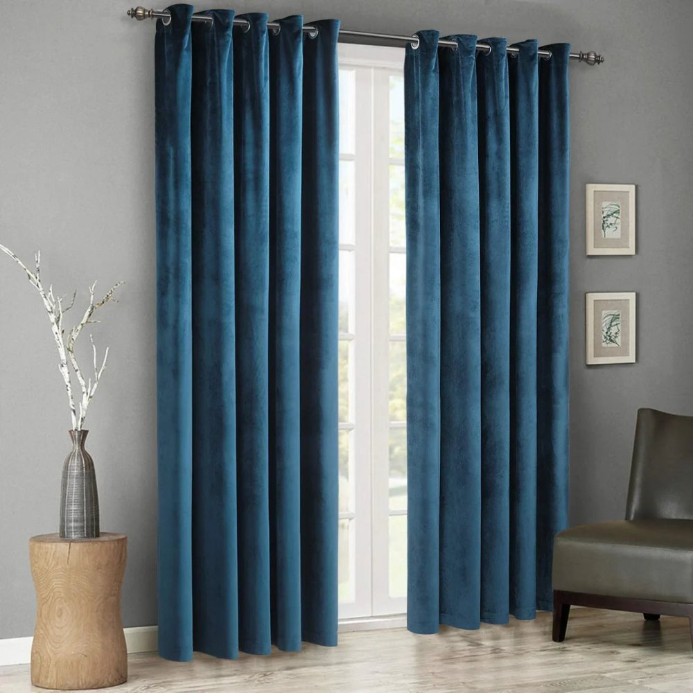 Premium Velvet Curtain for Bedroom & Living Room - myhomestore.com.pk