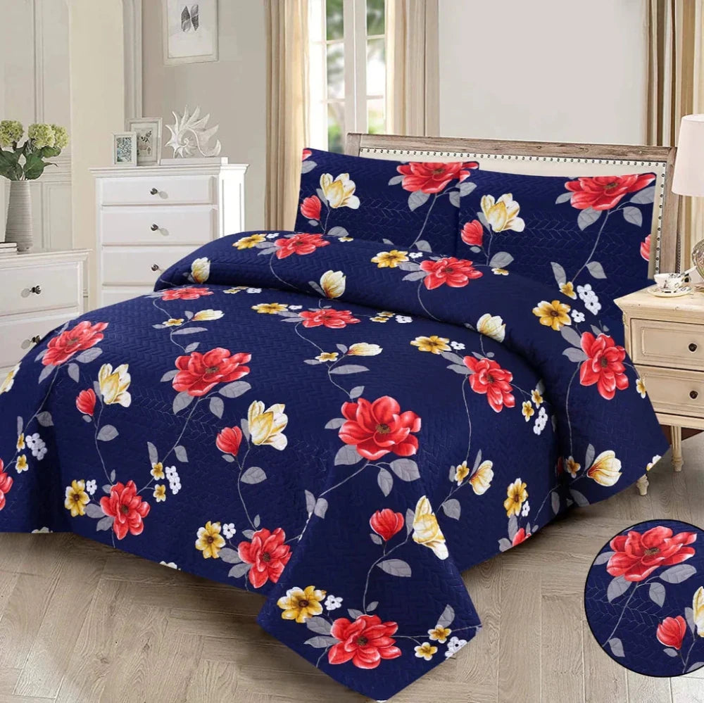Printed Bedspread - myhomestore.com.pk