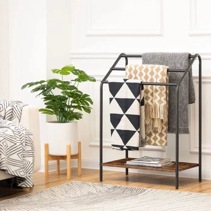 Quilt Blanket & Ladder Floor stand - myhomestore.com.pk