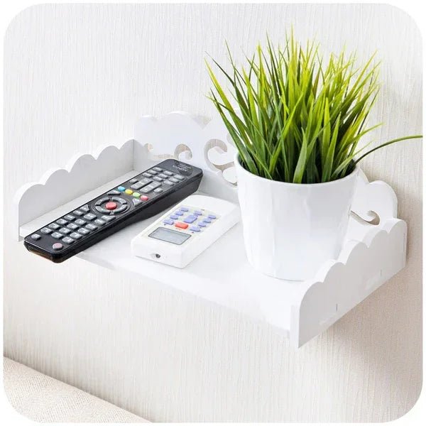 Remote Floating Organizer Shelve - myhomestore.com.pk