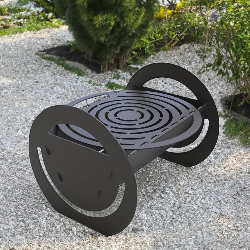 Round B.B.Q Grill & Fire Pit - myhomestore.com.pk