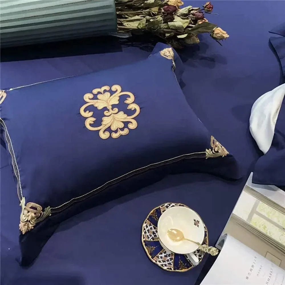 Royal Embroidery Duvet Set - myhomestore.com.pk