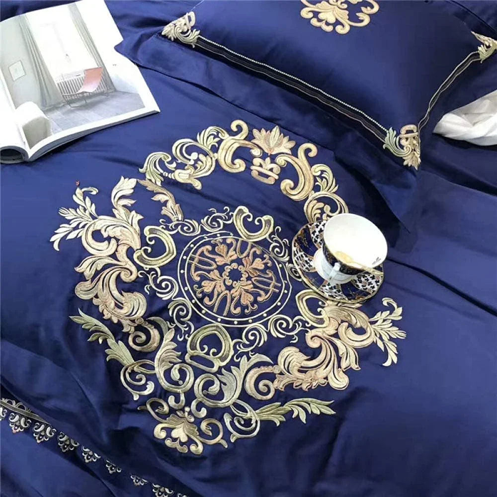 Royal Embroidery Duvet Set - myhomestore.com.pk