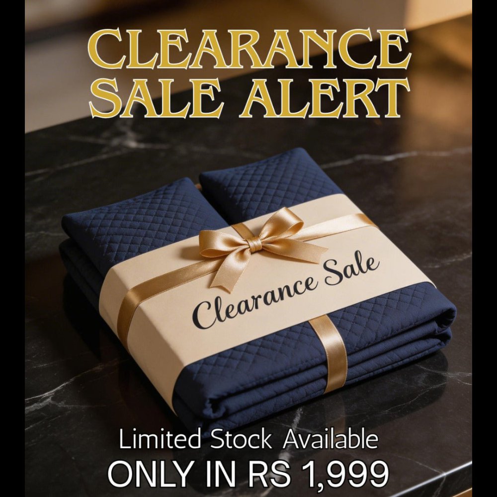 Royal Navy Bedspread Collection - myhomestore.com.pk