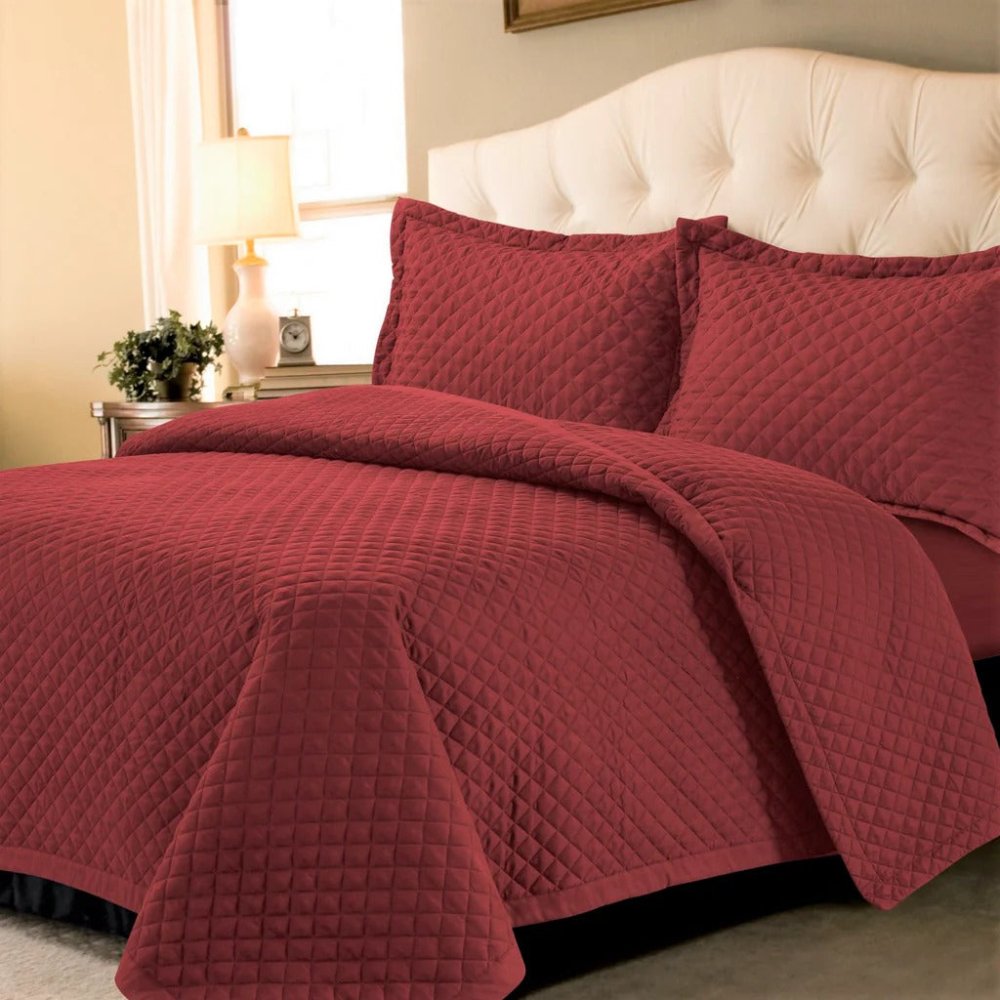 Royal Red Bedspread Collection - myhomestore.com.pk