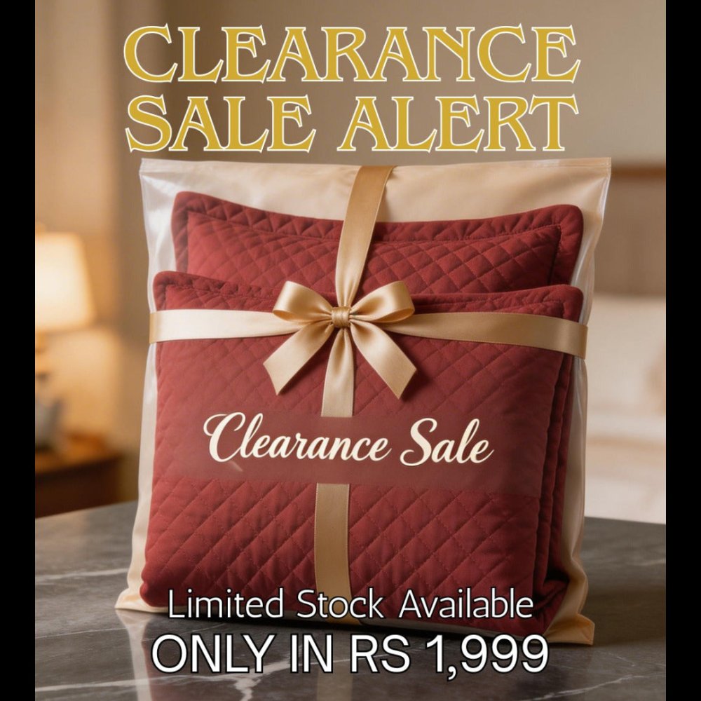 Royal Red Bedspread Collection - myhomestore.com.pk