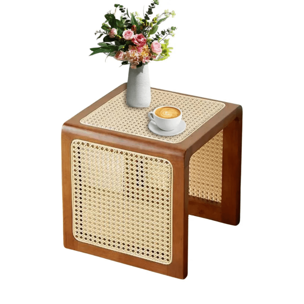 Side Table Lightweight Square NightStand for Lounge Room Restaurant - myhomestore.com.pk