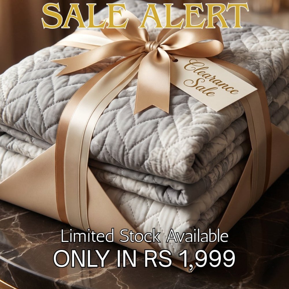Silver Mist Bedspread Collection - myhomestore.com.pk