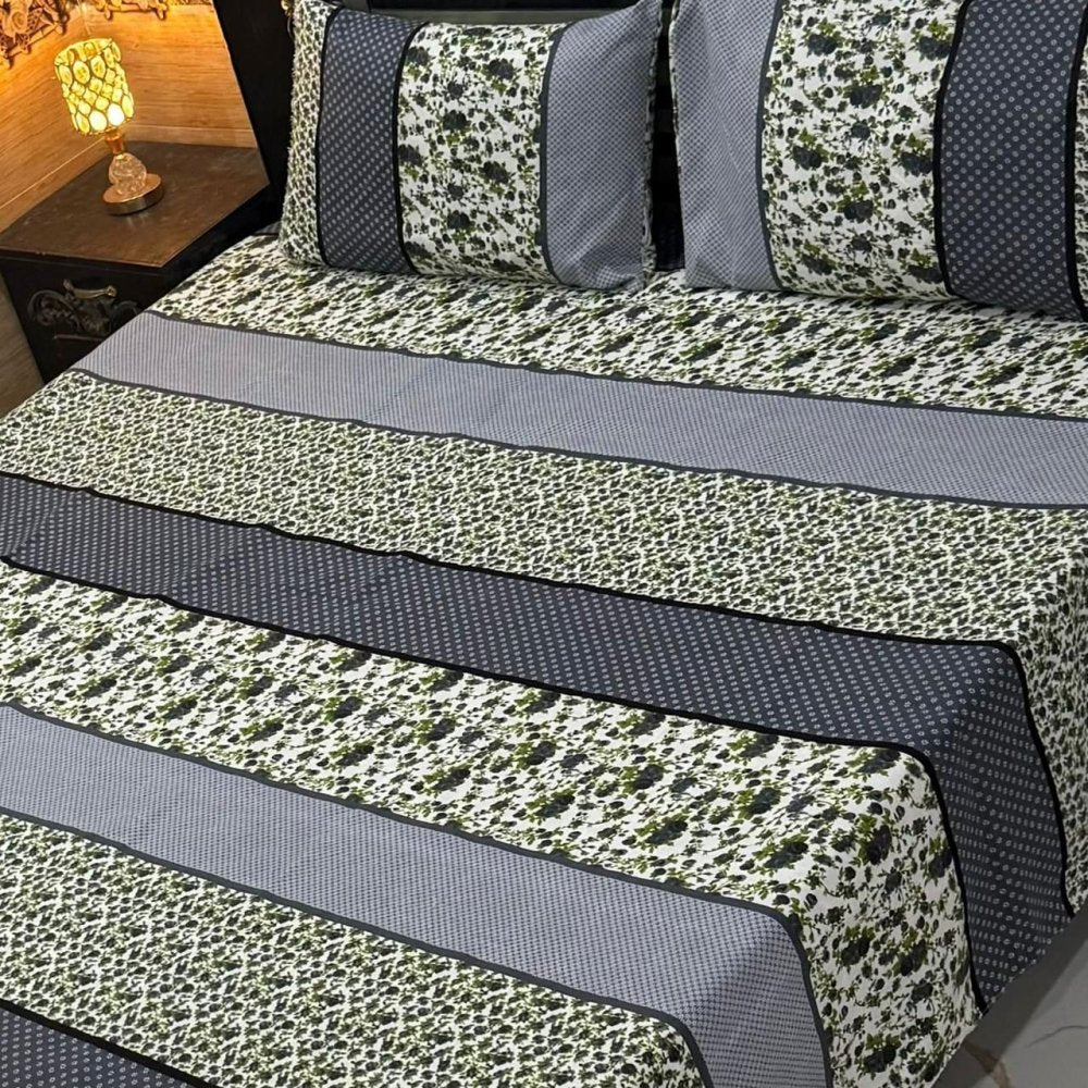 Simple, Stylish & Modern Print Bedsheet – King Size - myhomestore.com.pk
