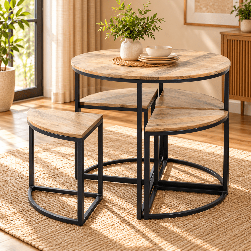 Smart Dinning Table Space Saver - myhomestore.com.pk