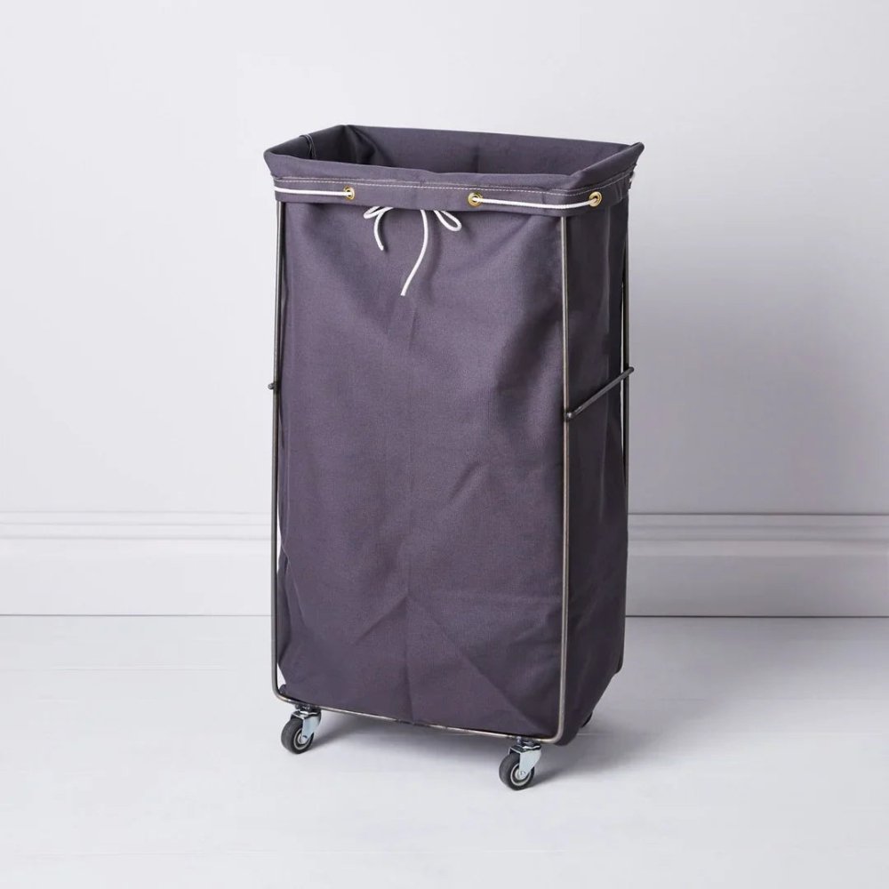 Steele Canvas Elevated Narrow Laundry Basket - myhomestore.com.pk