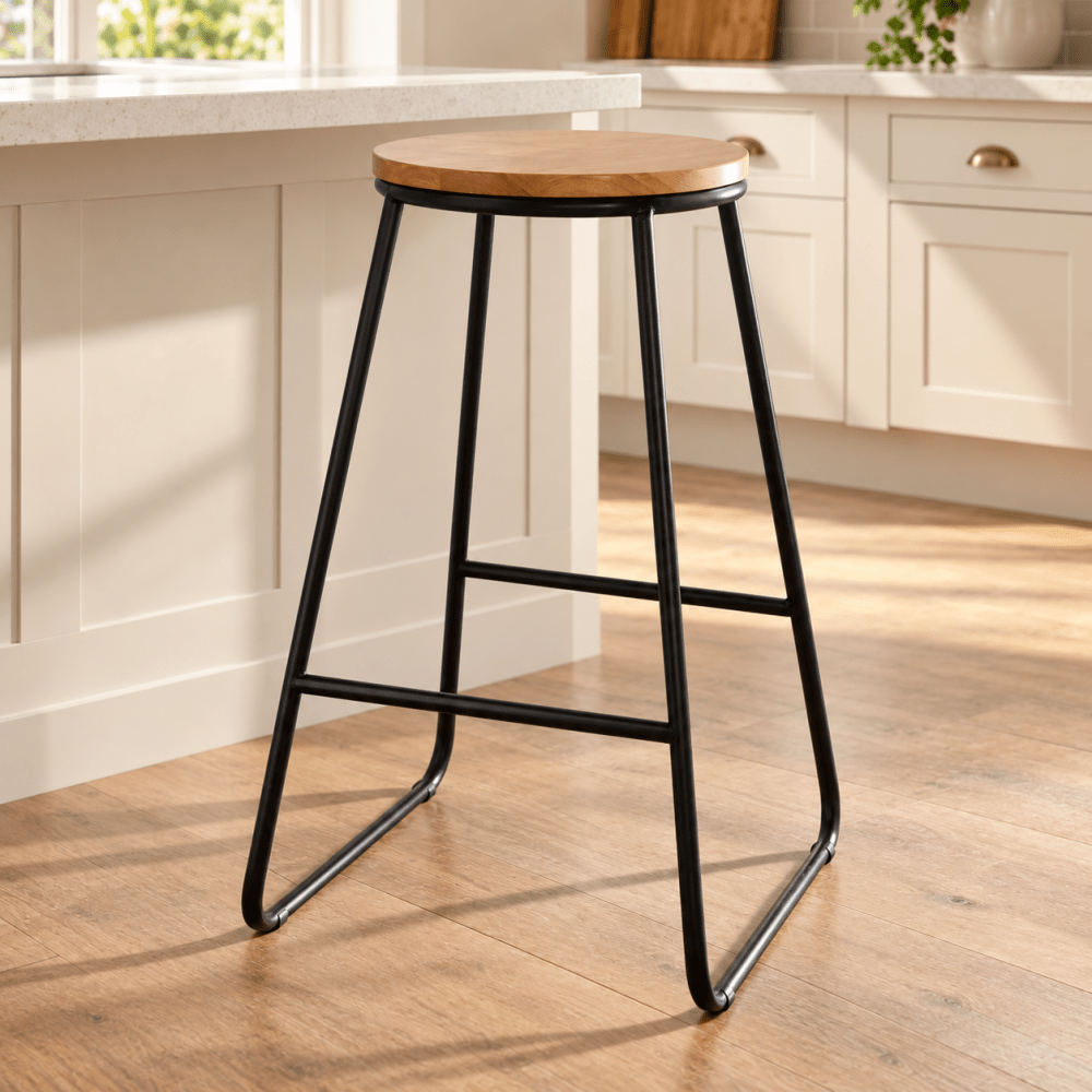 Stool with Iron Stand - myhomestore.com.pk