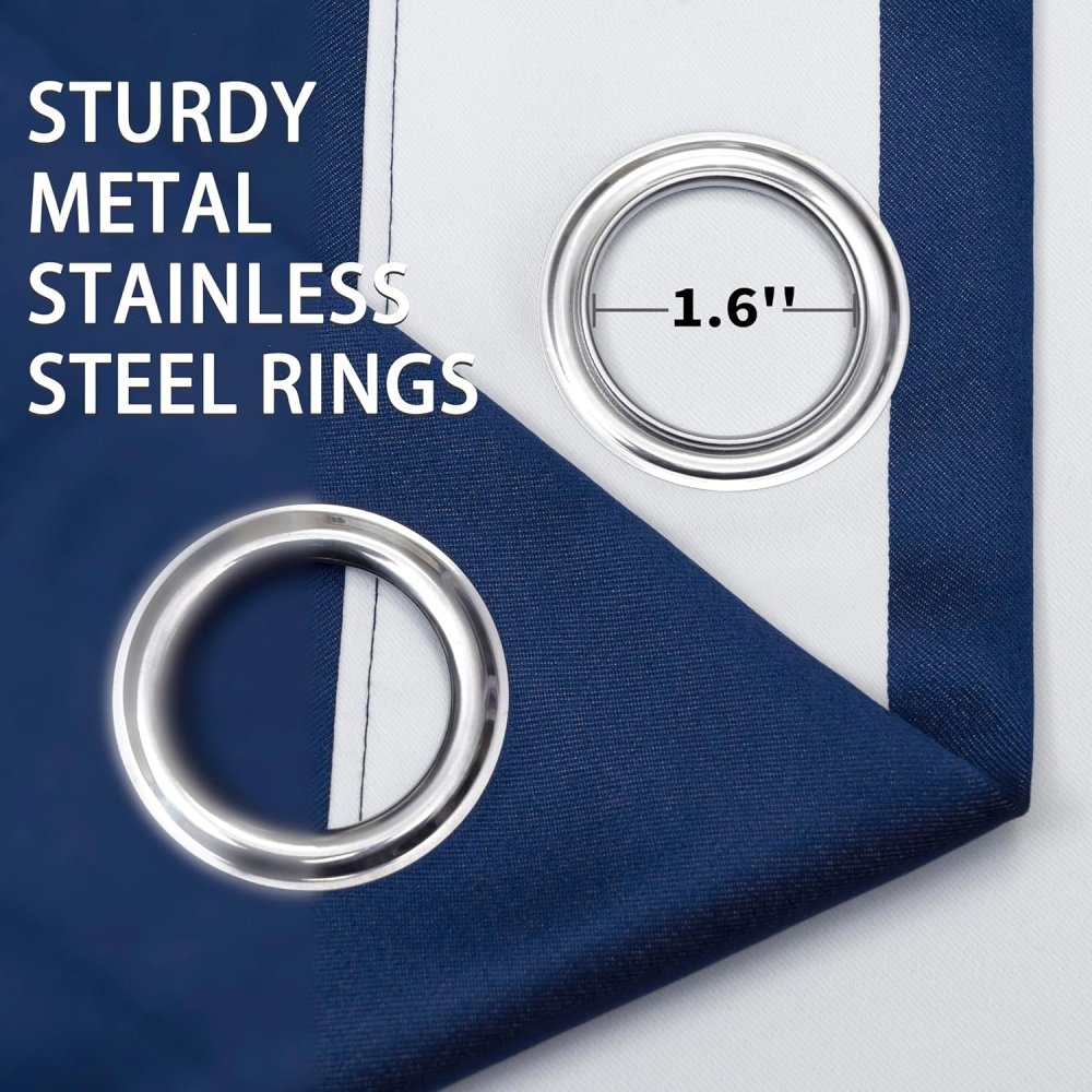 Stripe Printed Curtain - myhomestore.com.pk