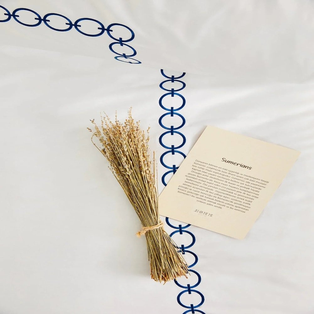 Sumerians Embroidery Duvet Set - myhomestore.com.pk