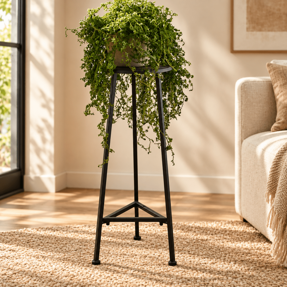 Three Leg Iron Plant Stand - myhomestore.com.pk