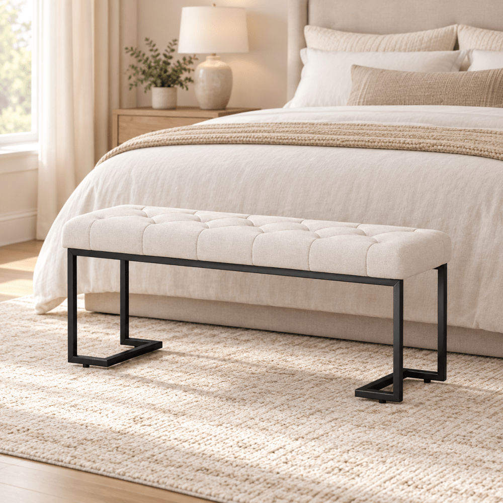 Timothy Upholstered Bench - myhomestore.com.pk