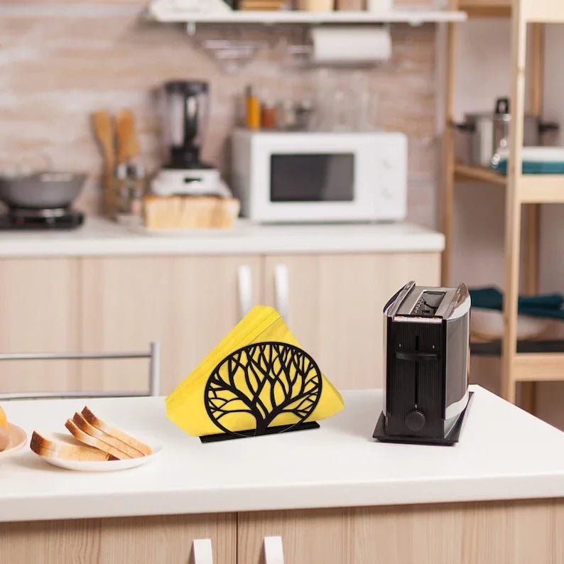Tree Design Napkin Holder, Decorative Napkin Holder, Decor for Table - myhomestore.com.pk