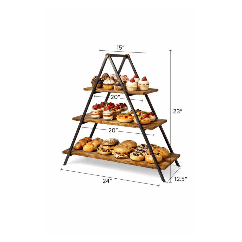 Triangle 3 Tier Shelves - myhomestore.com.pk