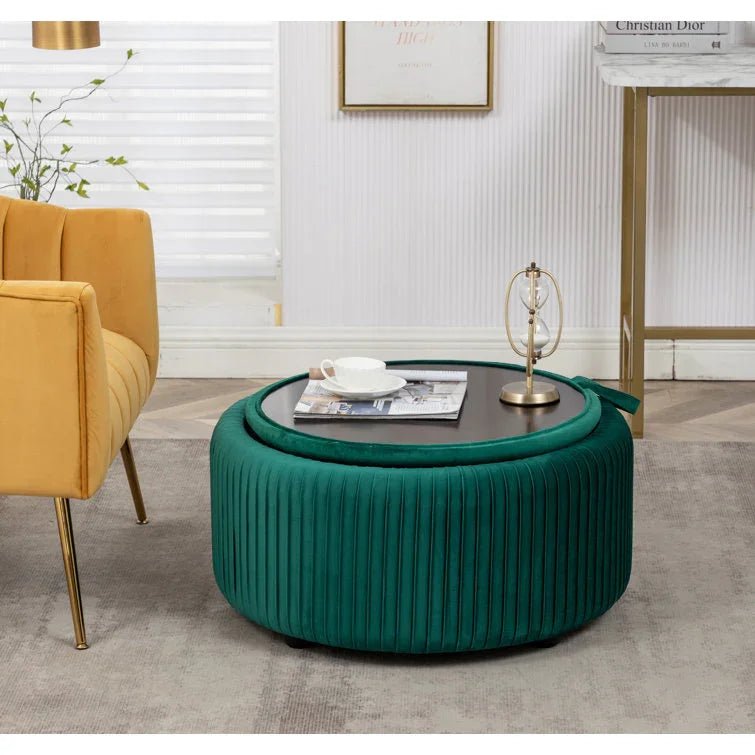 Upholstered Storage Ottoman - myhomestore.com.pk