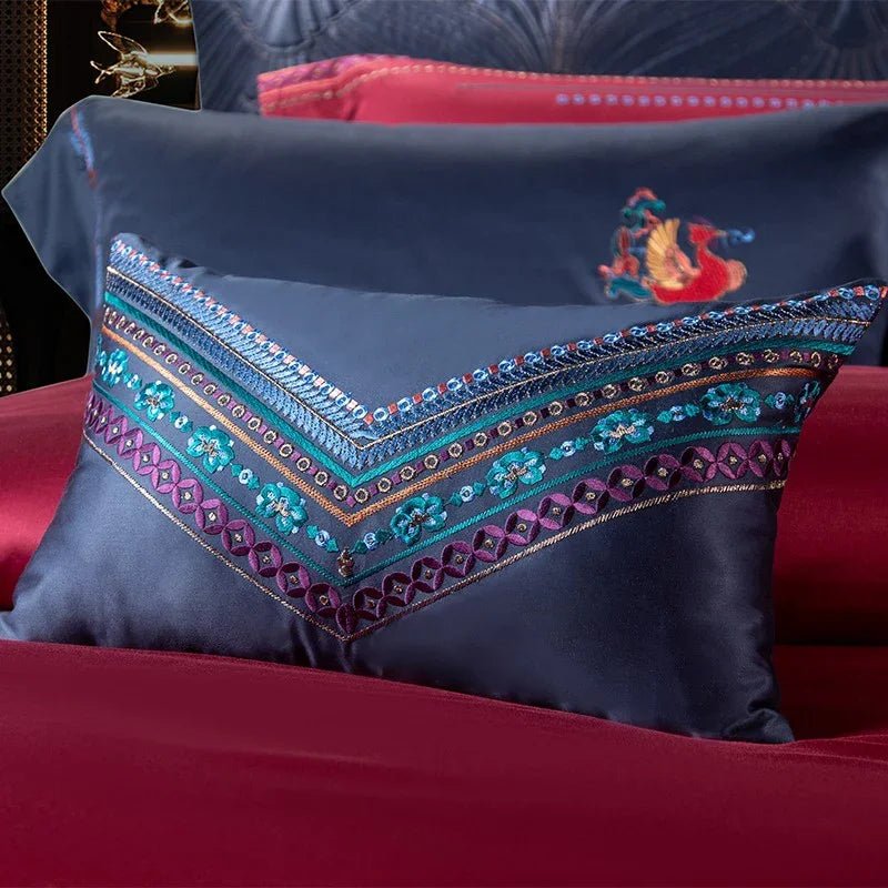 Vintage Embroidery Duvet Set - myhomestore.com.pk