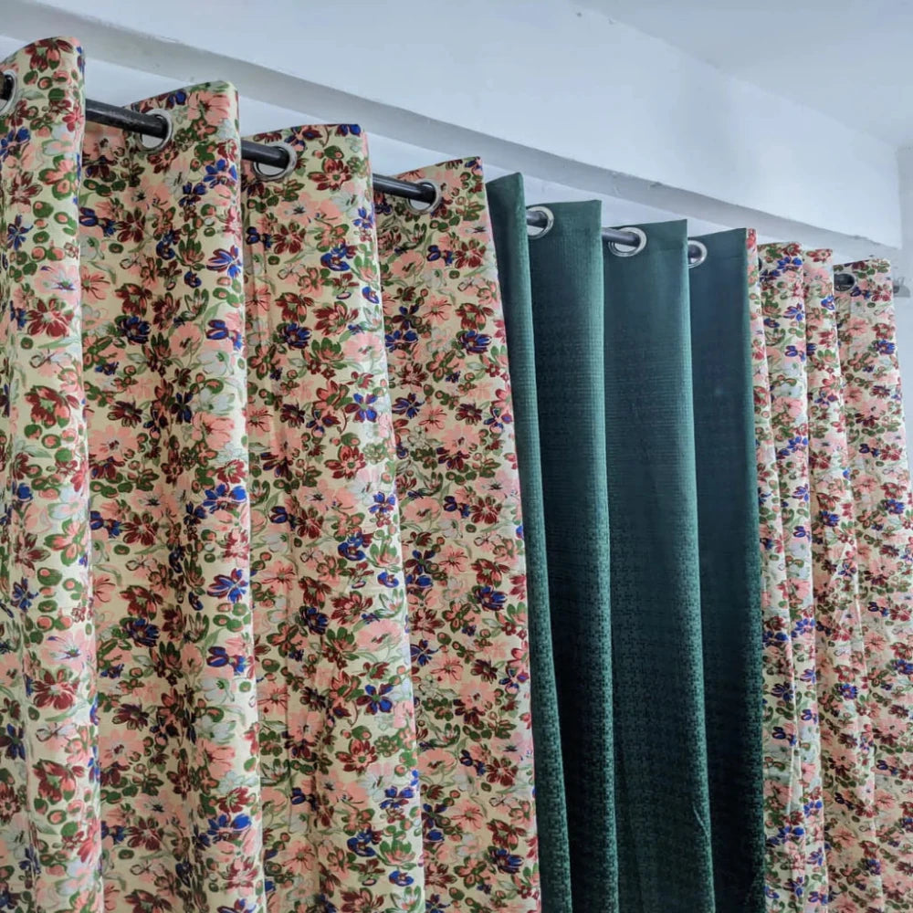 Vintage Garden Cotton Duck Panels - myhomestore.com.pk