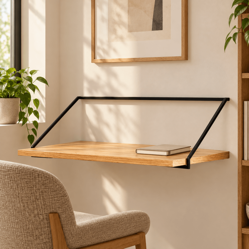 Wall Mounted Study Table Modern Multifunctional Desk - myhomestore.com.pk