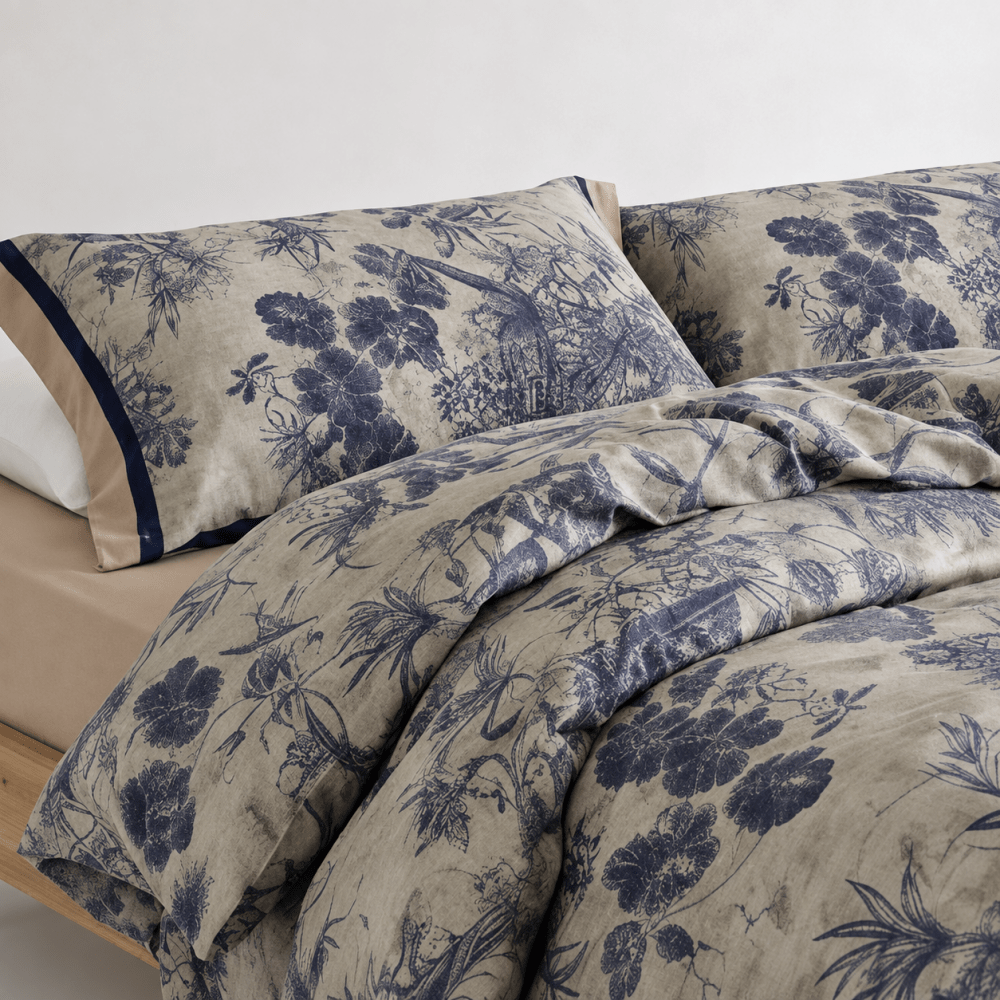 Wildflower Serenity Printing Style Printed Duvet Set - myhomestore.com.pk