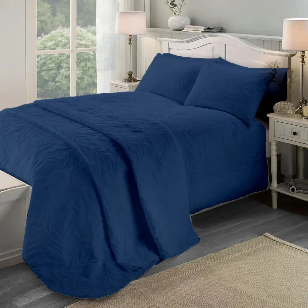 New Leafy Plant Bed Spread - myhomestore.com.pk