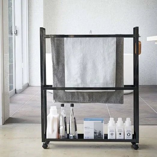 3 - Tier Freestanding Multipurpose Holder with Heavy Duty Metal Shelving - myhomestore.com.pk