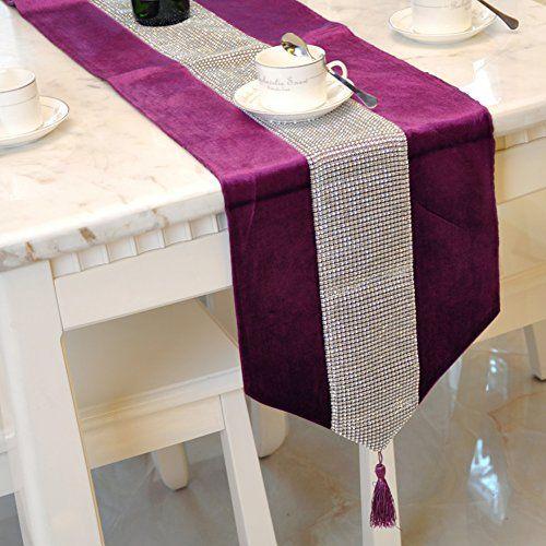 Table Runner (Purple) - myhomestore.com.pk