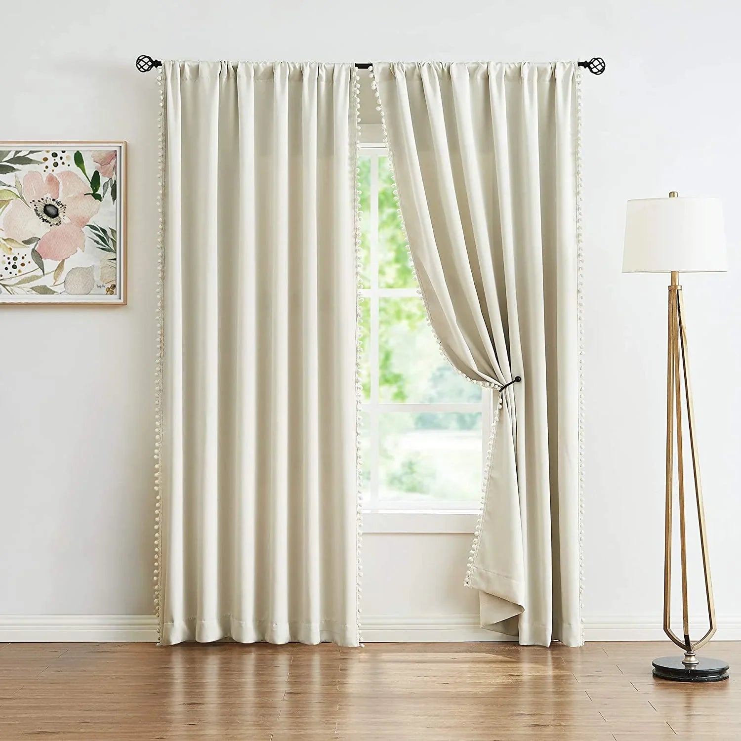 luxury pompom trim for curtains (Pom Pom) - myhomestore.com.pk