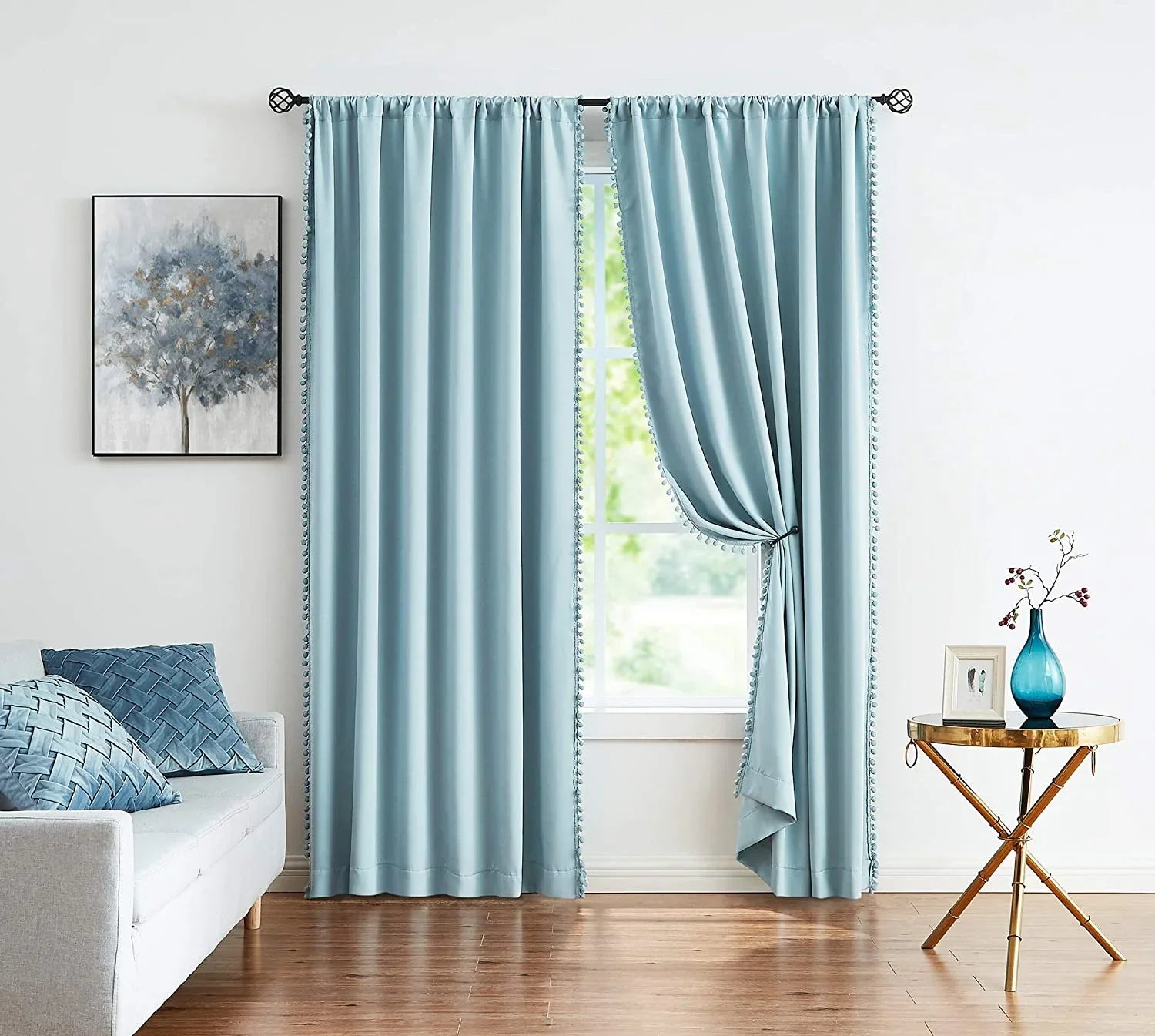 luxury pompom trim for curtains (Pom Pom) - myhomestore.com.pk