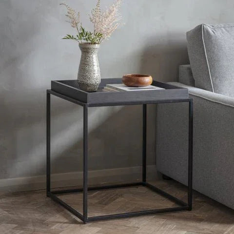 Bovina Square Side Tray Table - myhomestore.com.pk