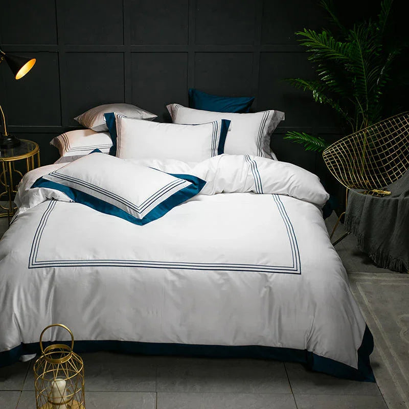 Baratta with Patch Duvet Set - myhomestore.com.pk