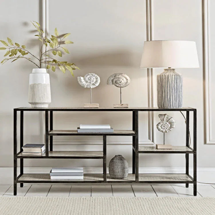 Industrial Display Console Table - myhomestore.com.pk