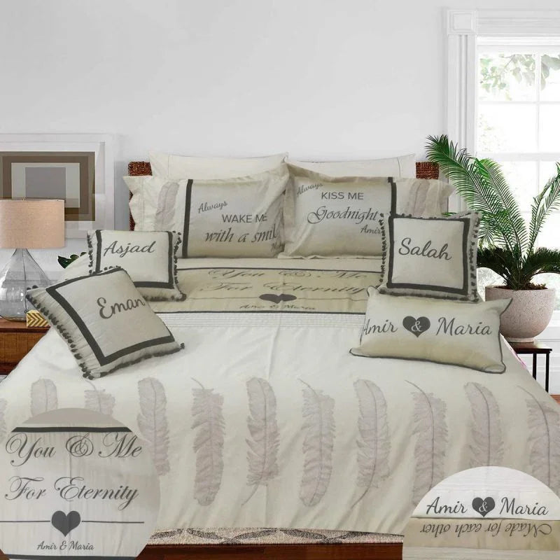 Personalized Bedding Set 01 - myhomestore.com.pk