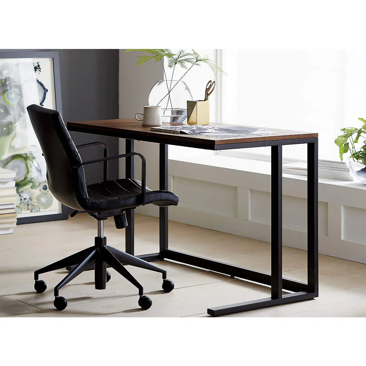 Pilsen Graphite Office Table - myhomestore.com.pk