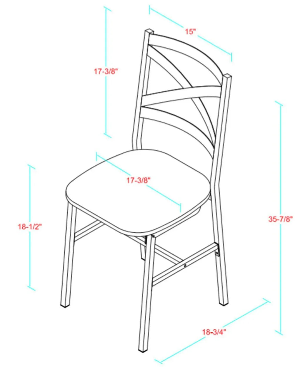 Rustic Dining Chair - myhomestore.com.pk