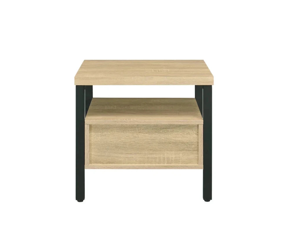Accent Table, Side Table With Storage Compartment - myhomestore.com.pk