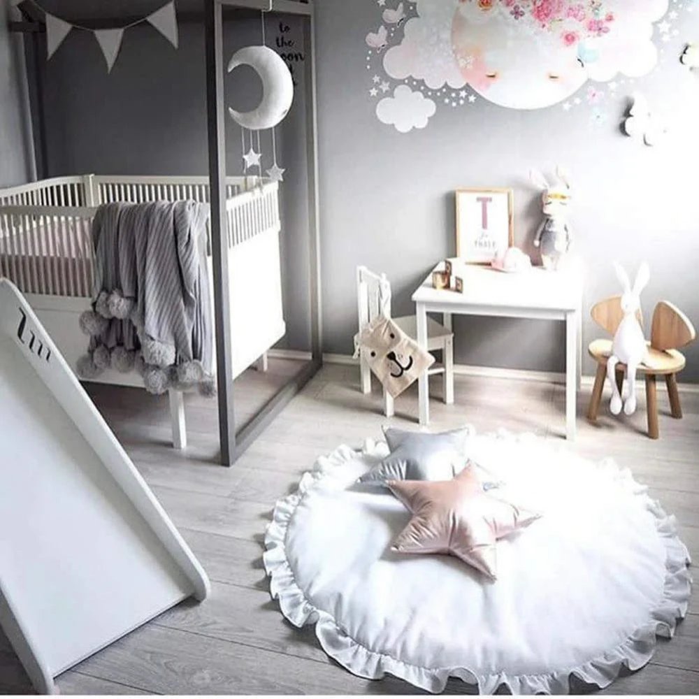 Baby Rug (White) - myhomestore.com.pk