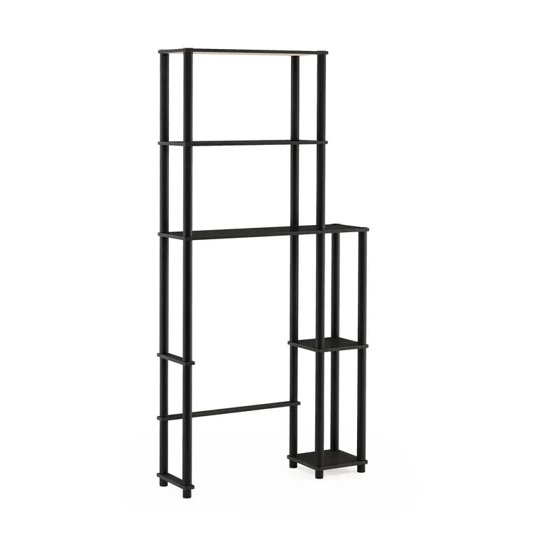 Black Toilet Space Saver with 5 - Shelves - myhomestore.com.pk