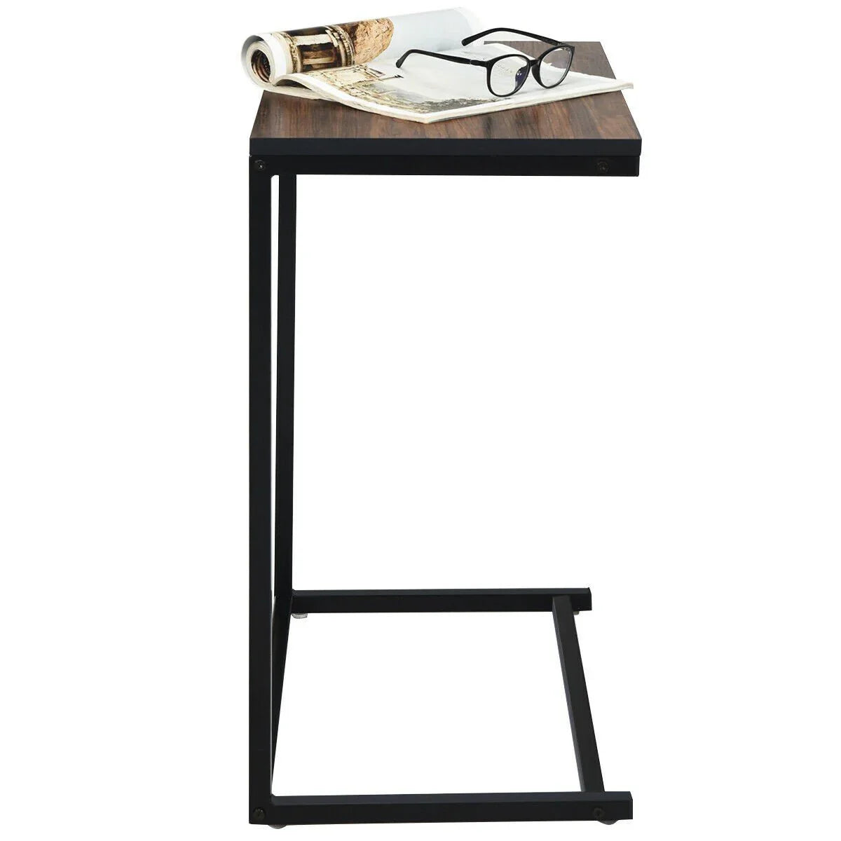 Industrial Styled C Shaped Side End Table - myhomestore.com.pk