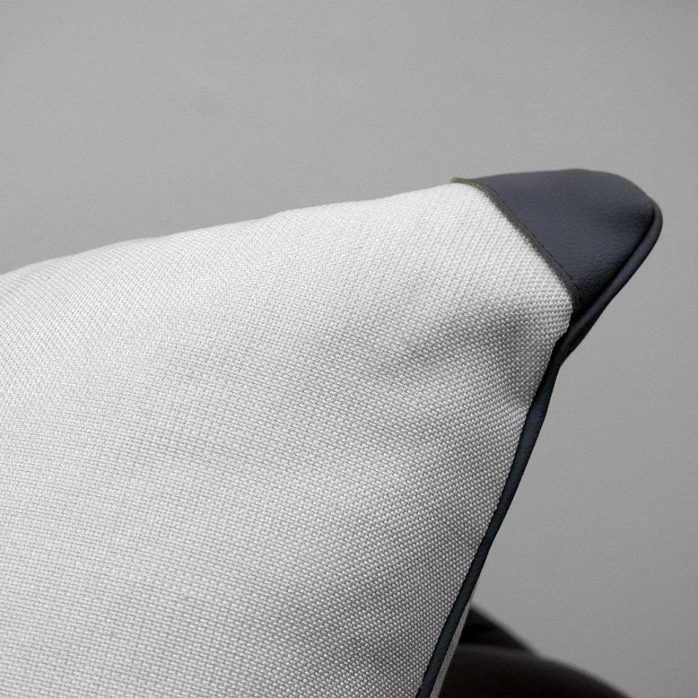 Cushion with Leather work - myhomestore.com.pk