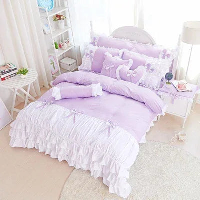 Luxury Elegant Bridal Bedding Duvet Set with Filling - myhomestore.com.pk