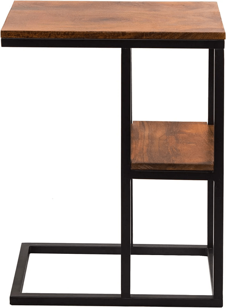 E Shaped Side Table - myhomestore.com.pk